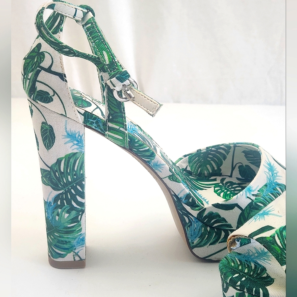 Aldo floral print heel - Picture 3 of 5